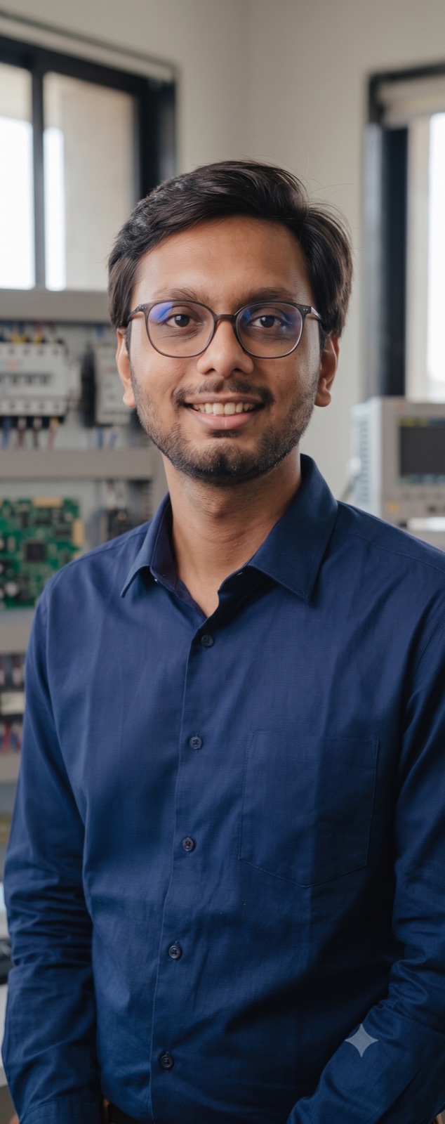 Nisarg Patel, founder of Cube Electrical